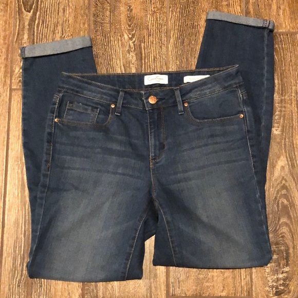 Jessica Simpson Rolled Crop Skinny Jeans - Size 4/27 - $13 - Picture 1 of 6